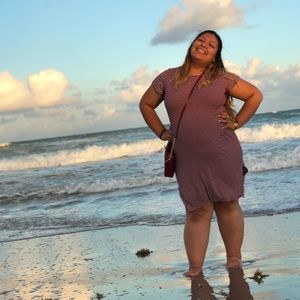 Striped T-Shirt Dress 👗